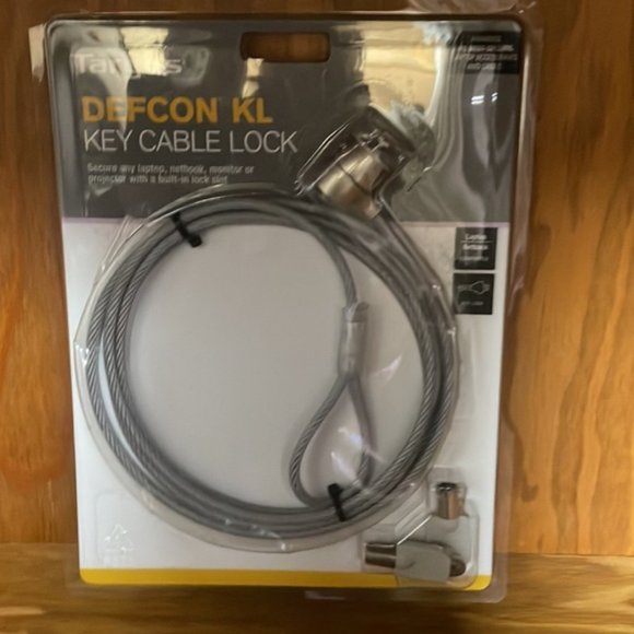 Targus Defcon KL Key Cable Lock for Laptop Netbook Projector - Picture 2 of 8